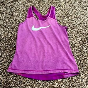 Small nike tank top